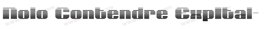 Nolo Contendre ExpItal字体转换